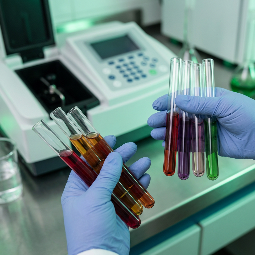 Lab testing process
